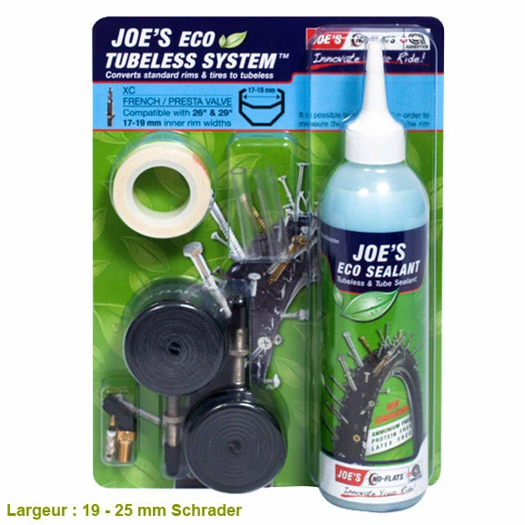 Joe's No Flats Kit Pneu Vélo Anticrevaison Sans Chambre à Air – Image 2