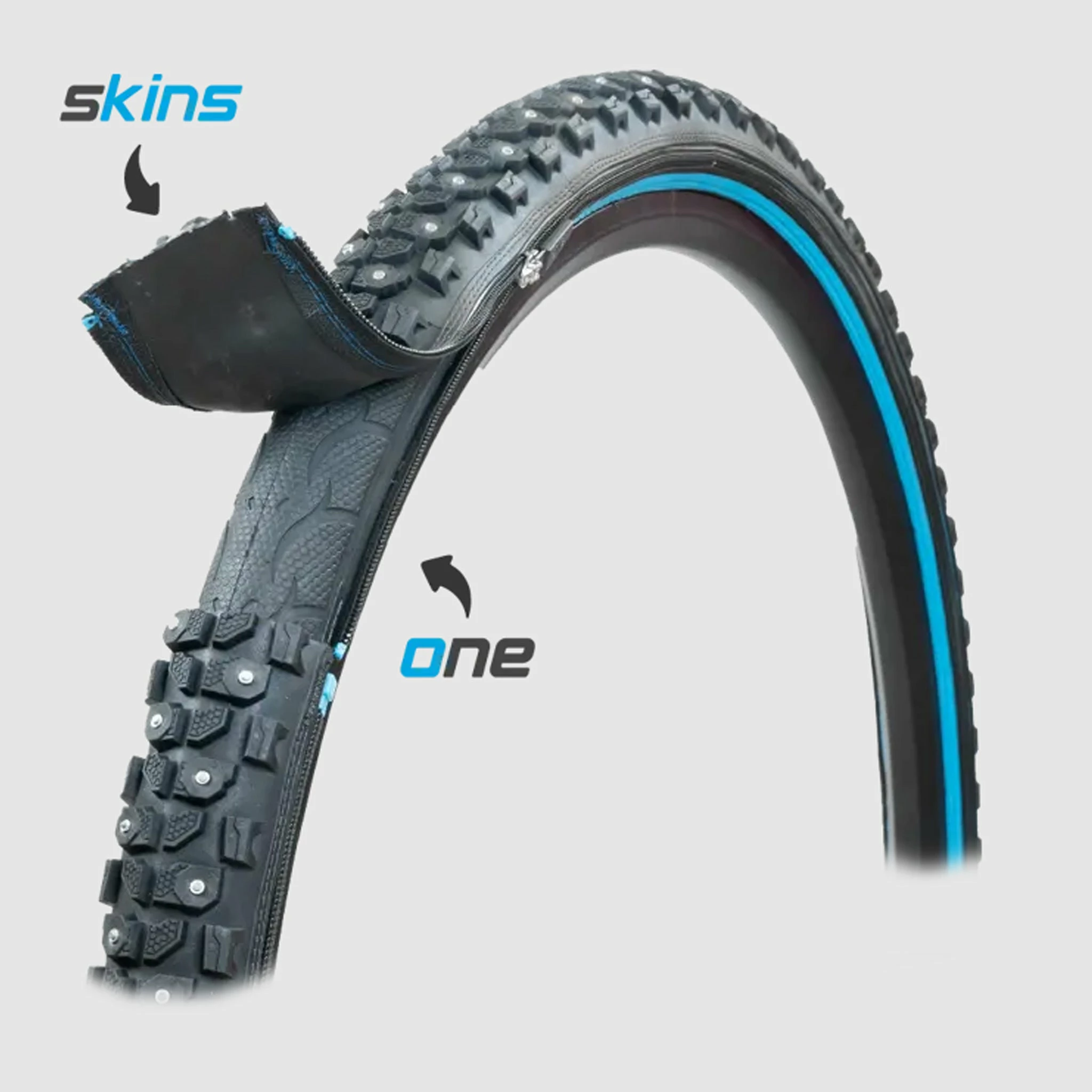 Système De Pneus Interchangeables Ville, Clouté Et VTC Retyre – Image 2